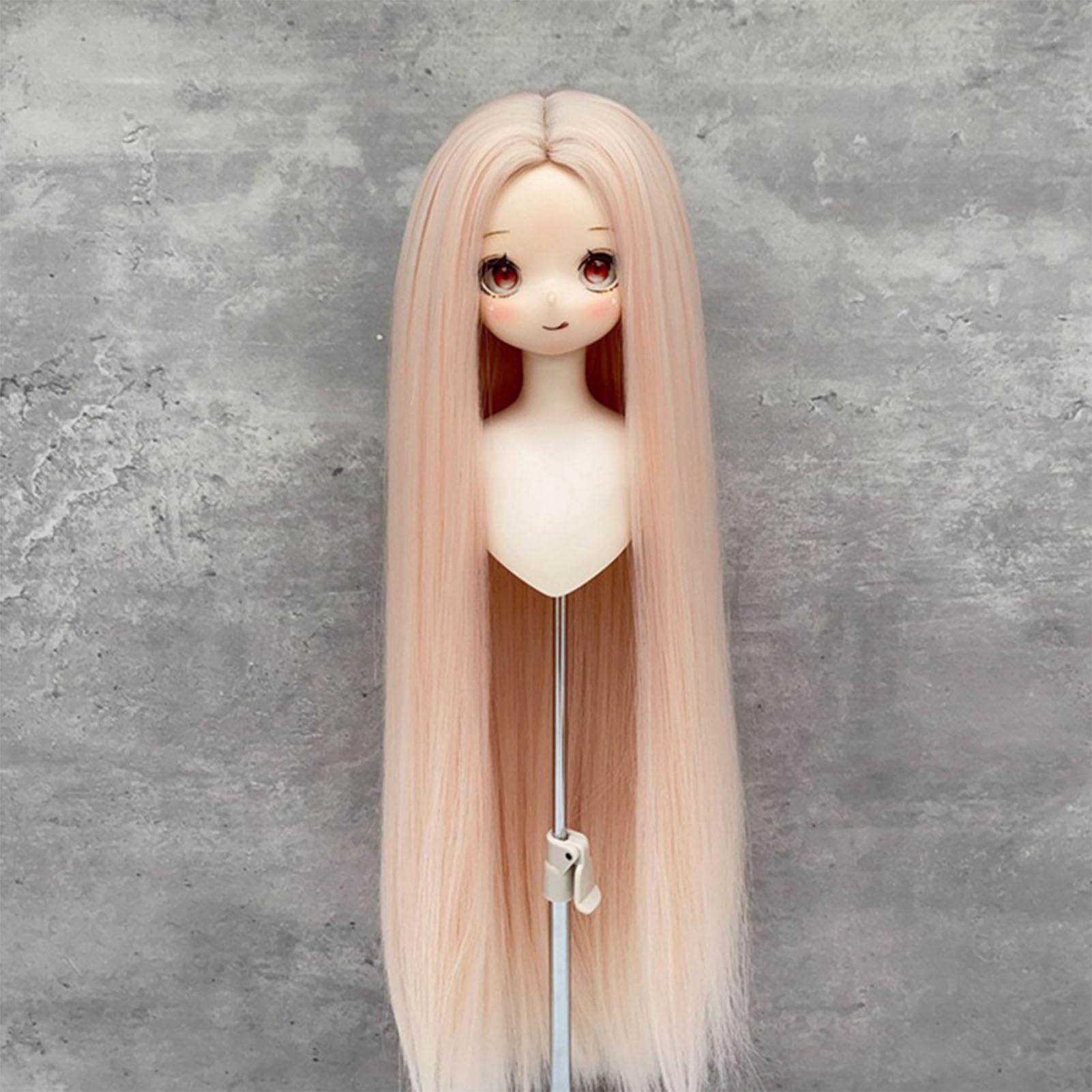 Amazon.co.jp: 1/4 ドールウィッグ、1/4 ドールロングストレート
